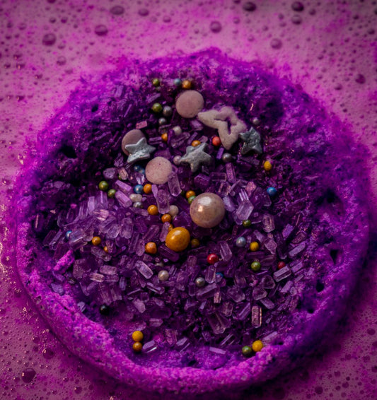 Parma Violets Geode
